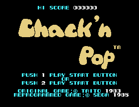 Chack'n Pop (english translation)
